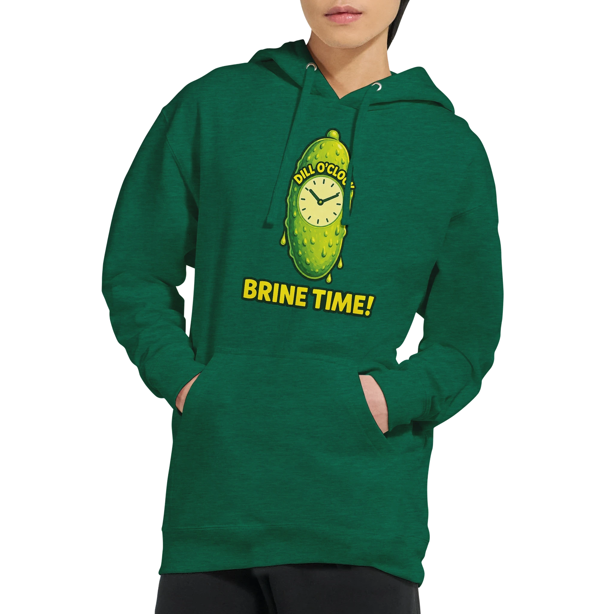 Dill OClock Brine Time Pickle Hoodie