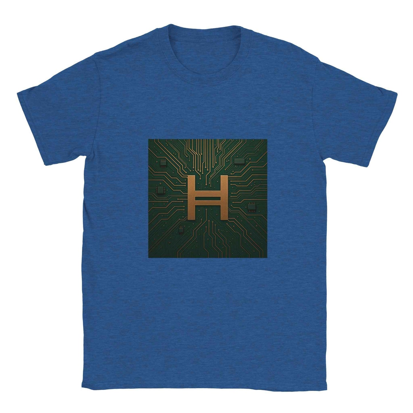 Hedera Hashgraph T-Shirt – Circuitry Style Tee for Crypto Enthusiasts
