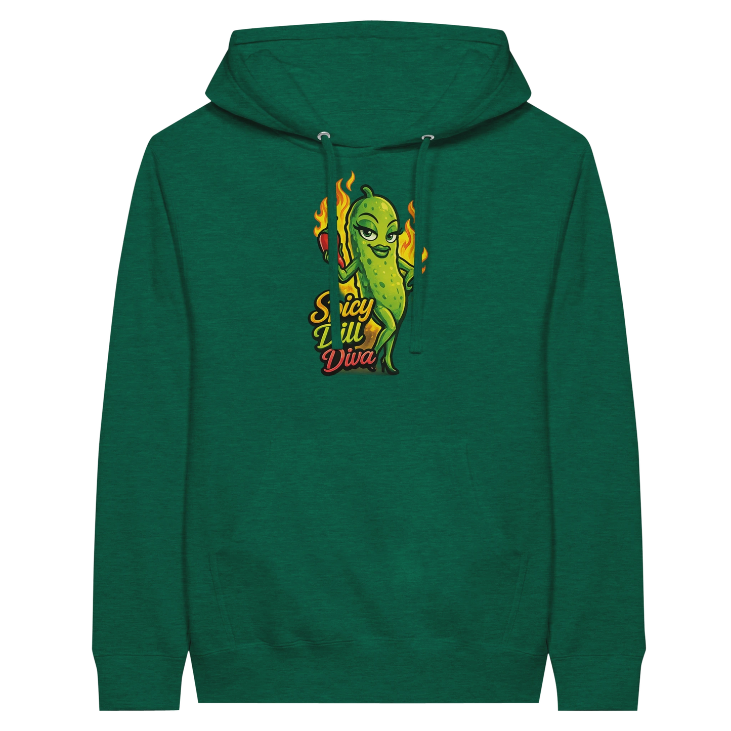 Spicy Dill Diva Pickle Hoodie