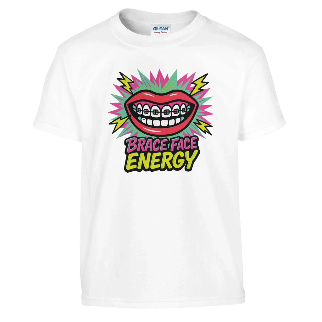 Kids Brace Face Energy T-Shirt