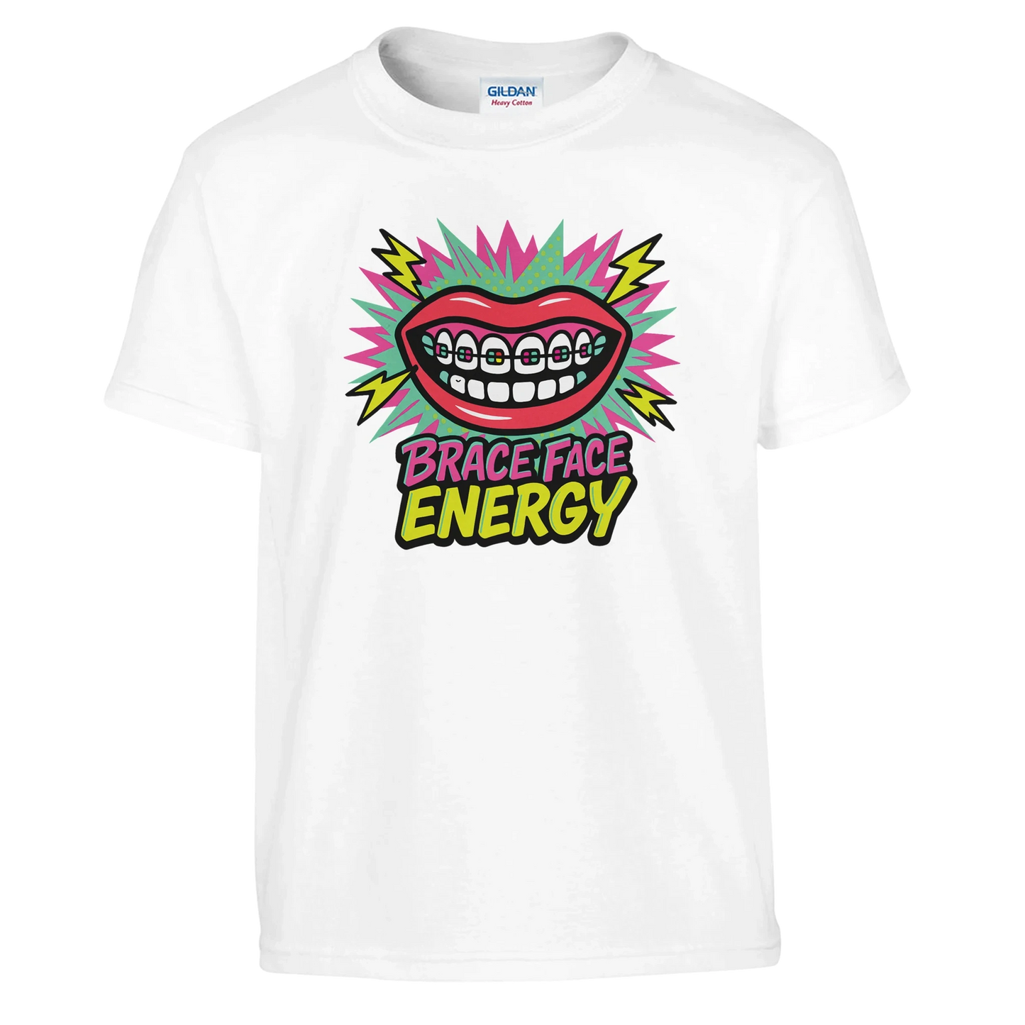Kids Brace Face Energy T-Shirt