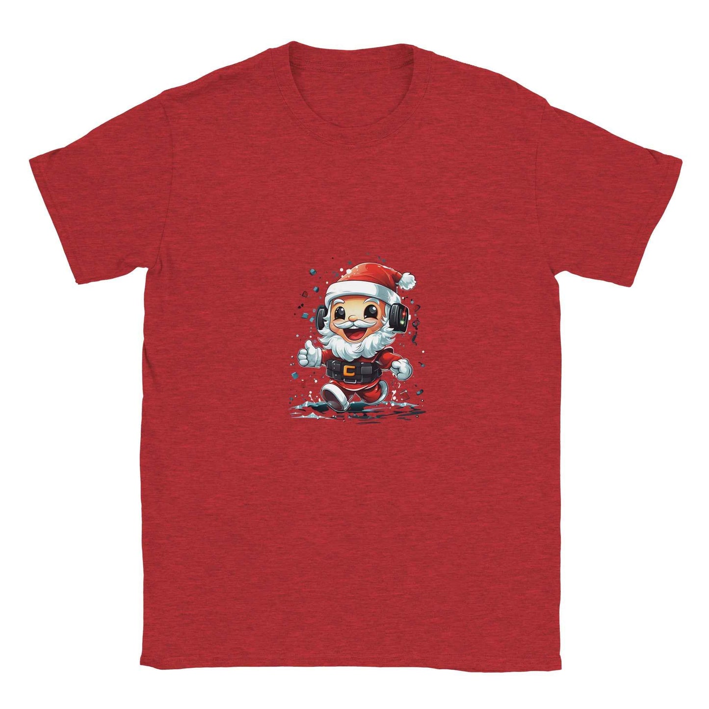 DJ Santa Claus Christmas Shirt – Festive Holiday Graphic Tee for Music Lovers