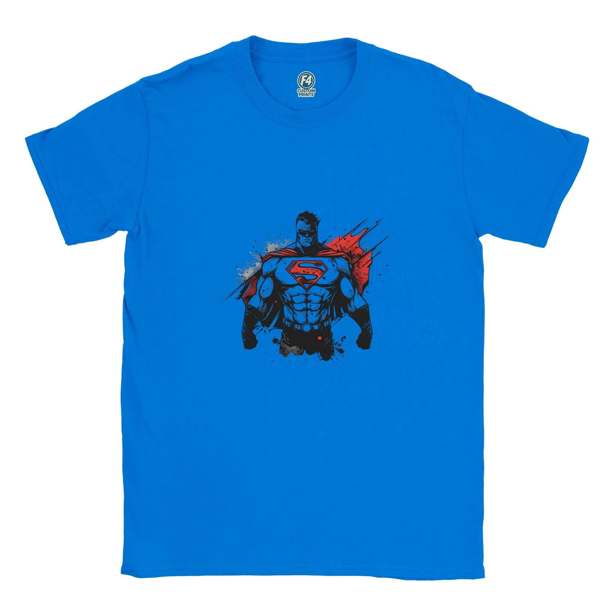 Shadow Superman T-Shirt – Heroic Comic-Inspired Graphic Tee in Multiple Colors