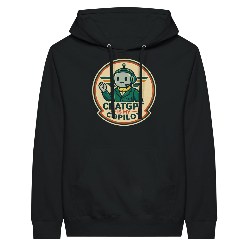 AI Co-Pilot Retro Tech Hoodie