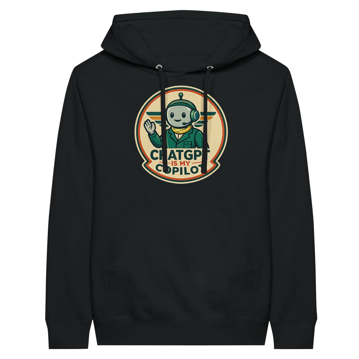 AI Co-Pilot Retro Tech Hoodie