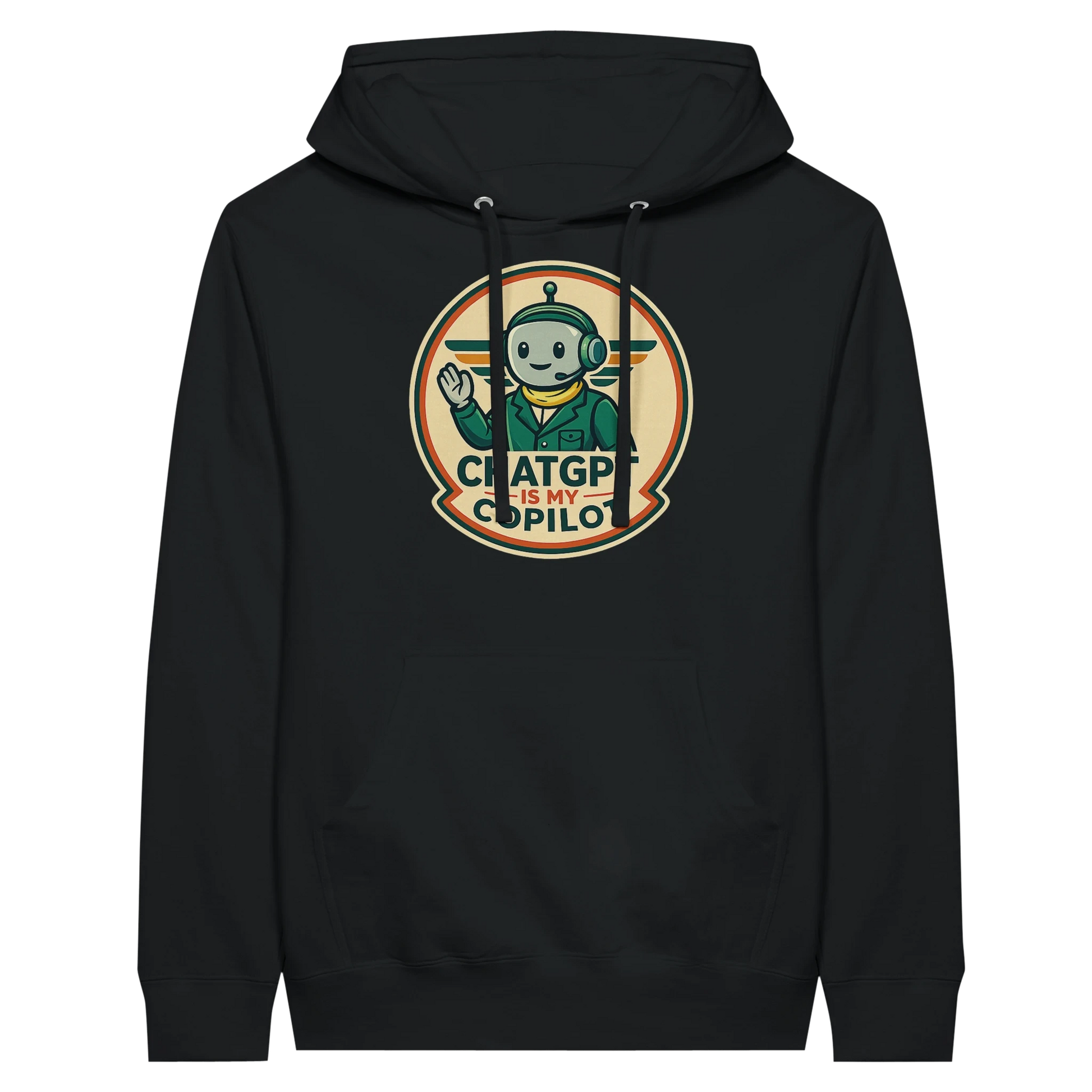 AI Co-Pilot Retro Tech Hoodie
