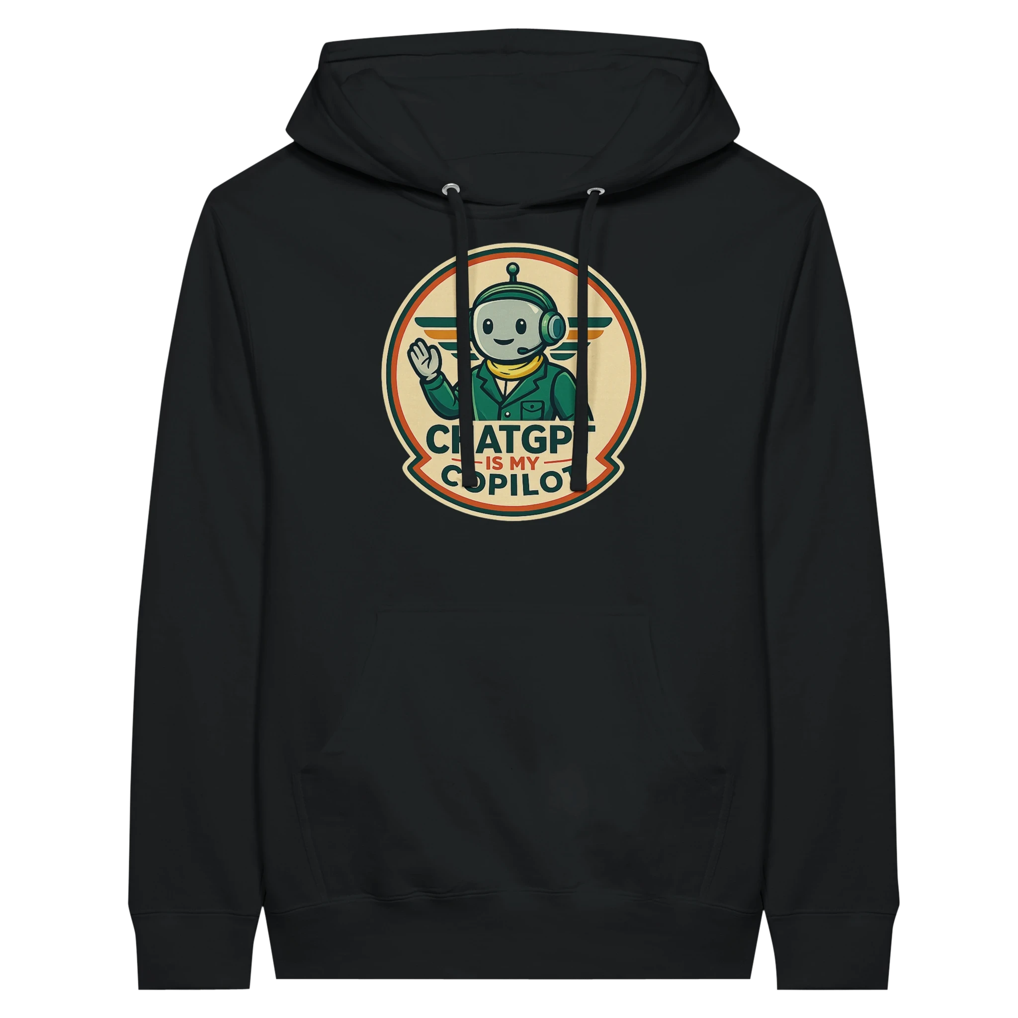 AI Co-Pilot Retro Tech Hoodie