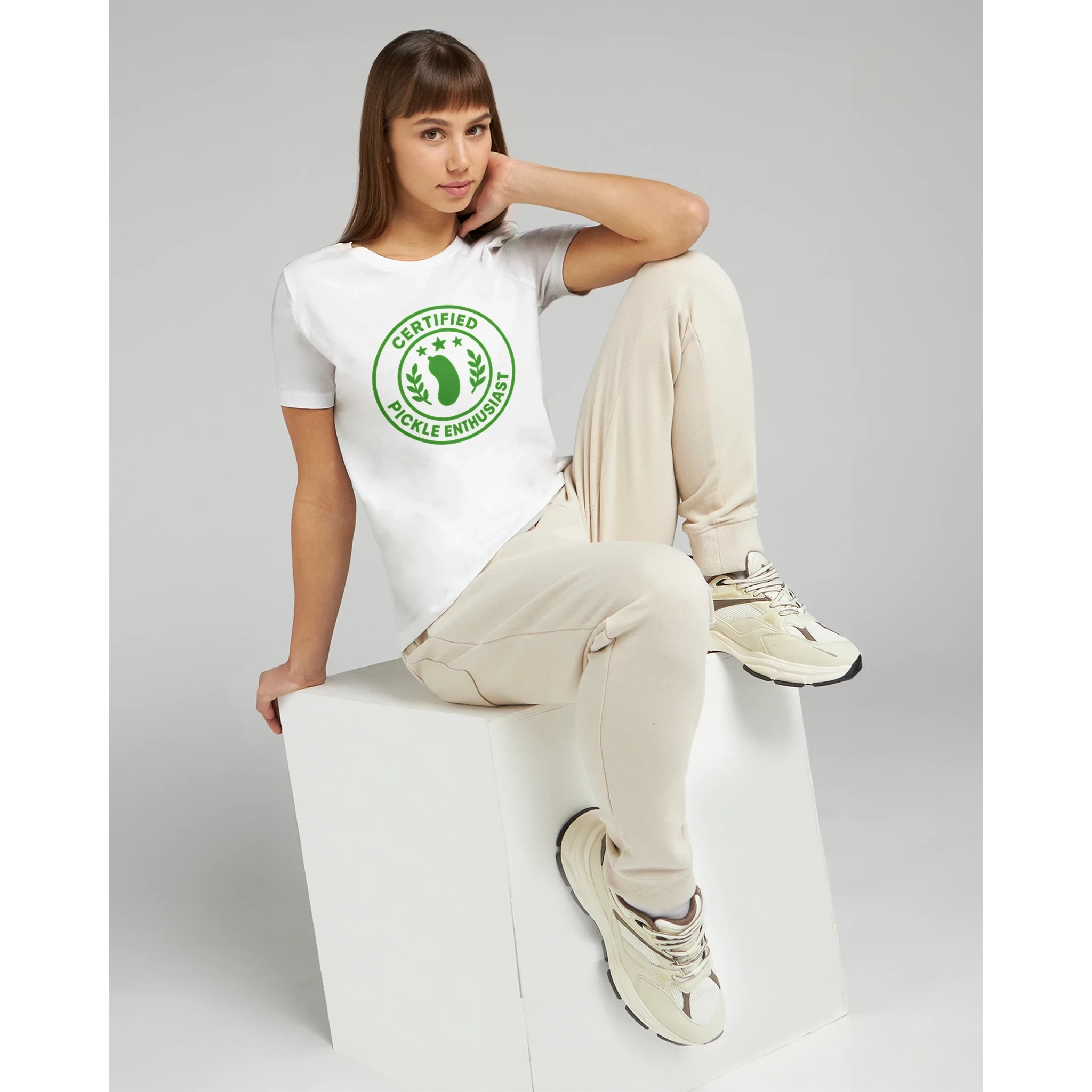 Women’s Certified Pickle Enthusiast T-Shirt
