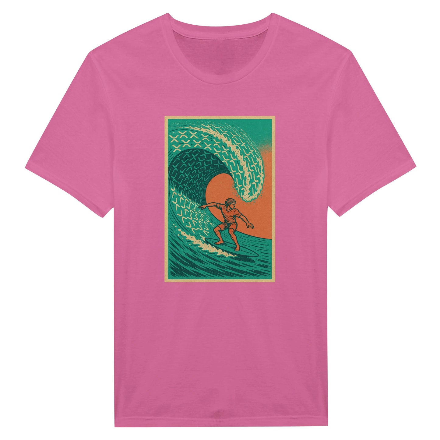 XRP Wave Shirt – Retro Surf Crypto Beach Tee - F4 Custom Prints