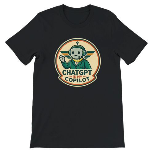 AI Co-Pilot Retro Tech T-Shirt
