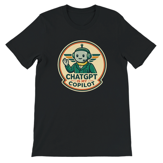 AI Co-Pilot Retro Tech T-Shirt