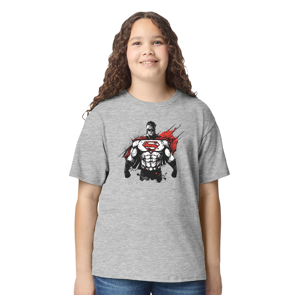 Kids Shadow Superman T-Shirt