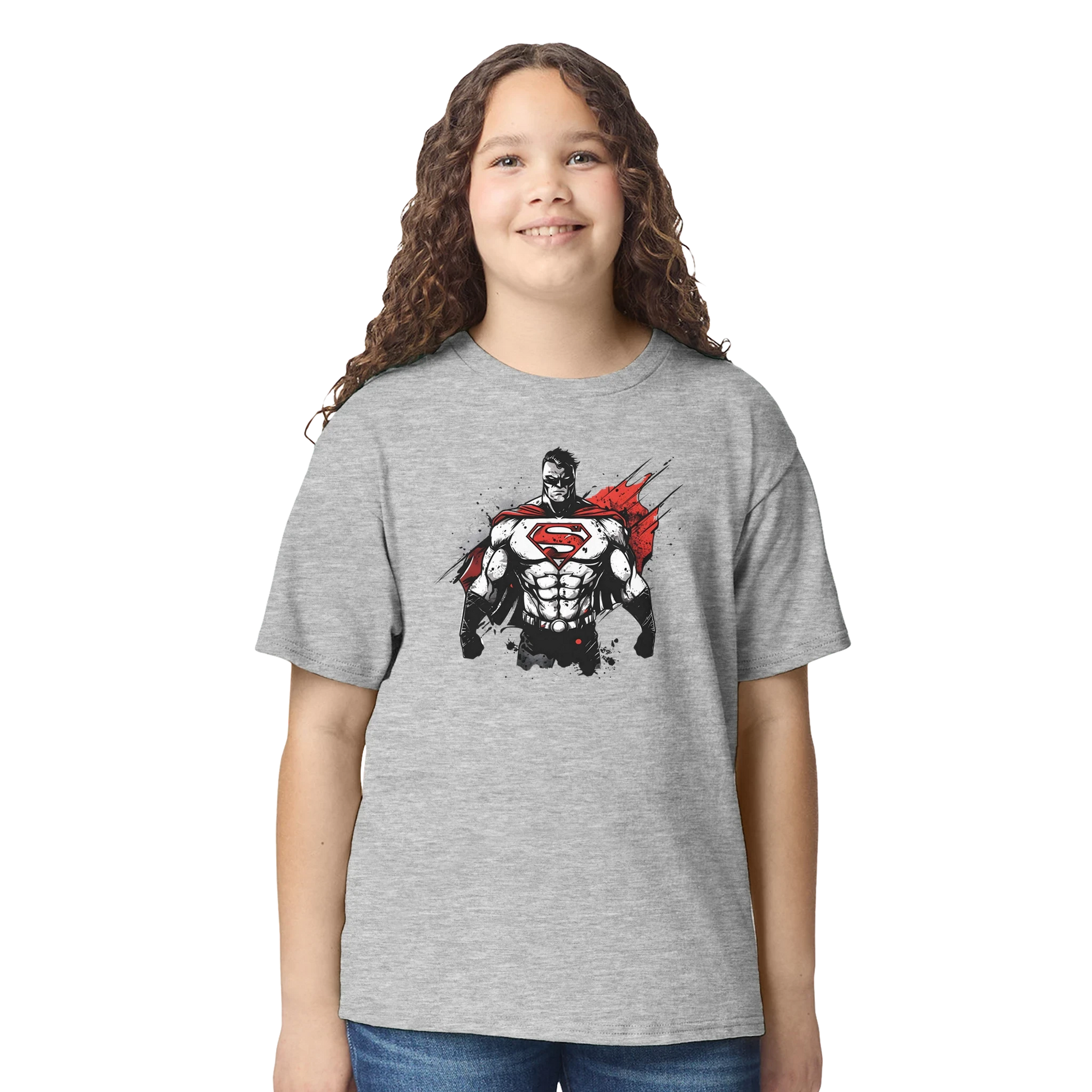 Kids Shadow Superman T-Shirt
