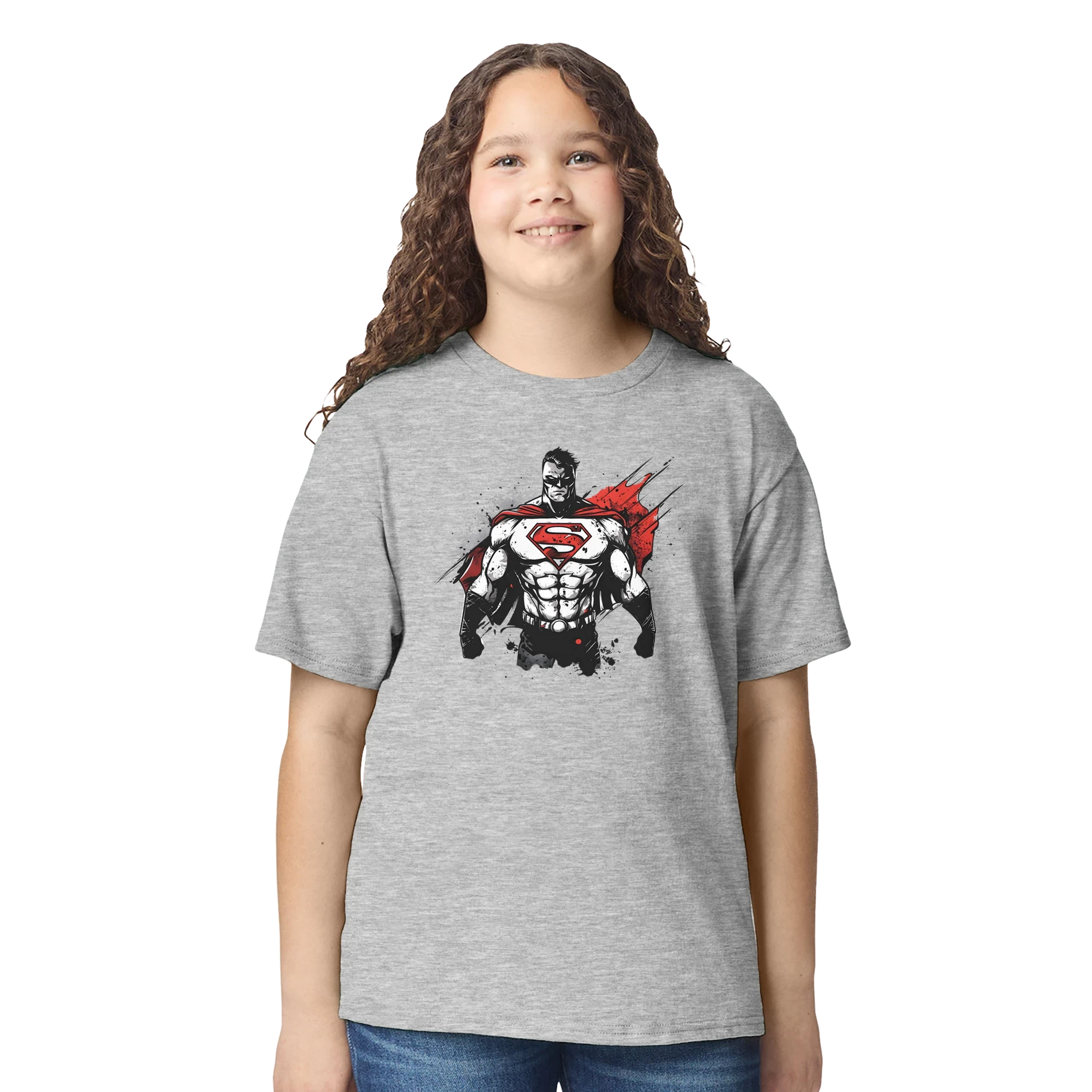 Kids Shadow Superman T-Shirt