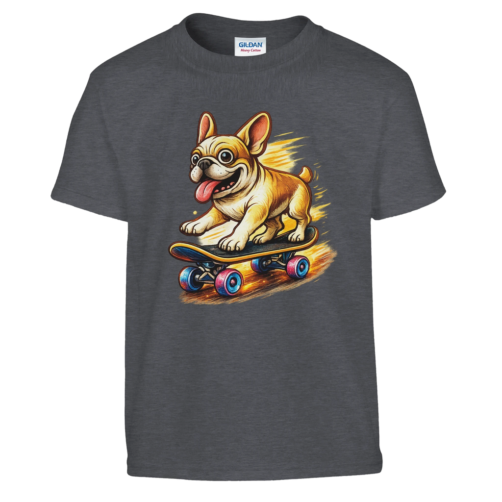 Kids Skater Frenchie T-Shirt