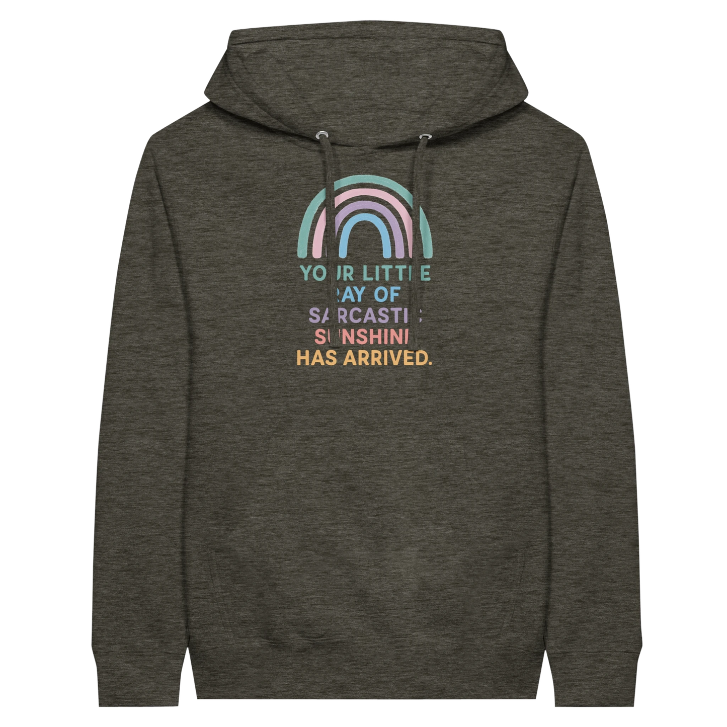 Sarcastic Sunshine Rainbow Hoodie