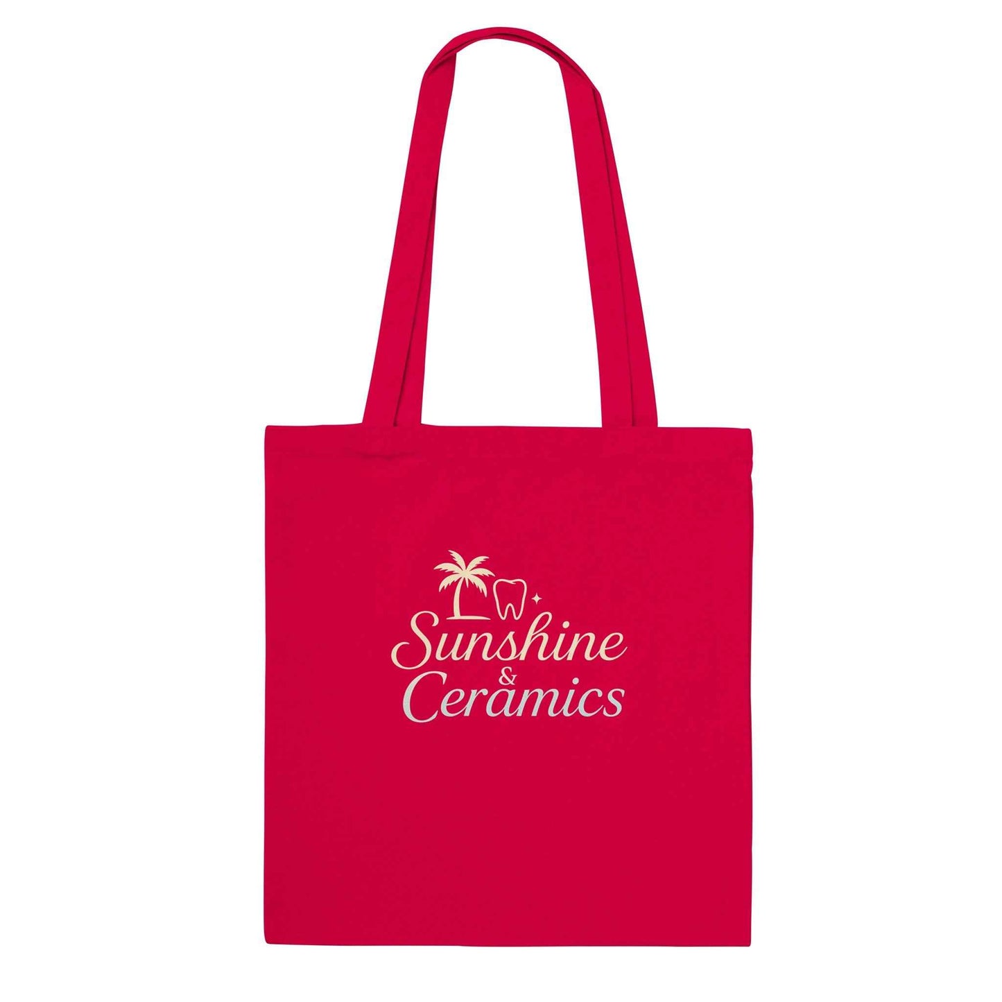 FACD Exclusive "Sunshine & Ceramics" Tote Bag - Coastal Chic for Dental Professionals