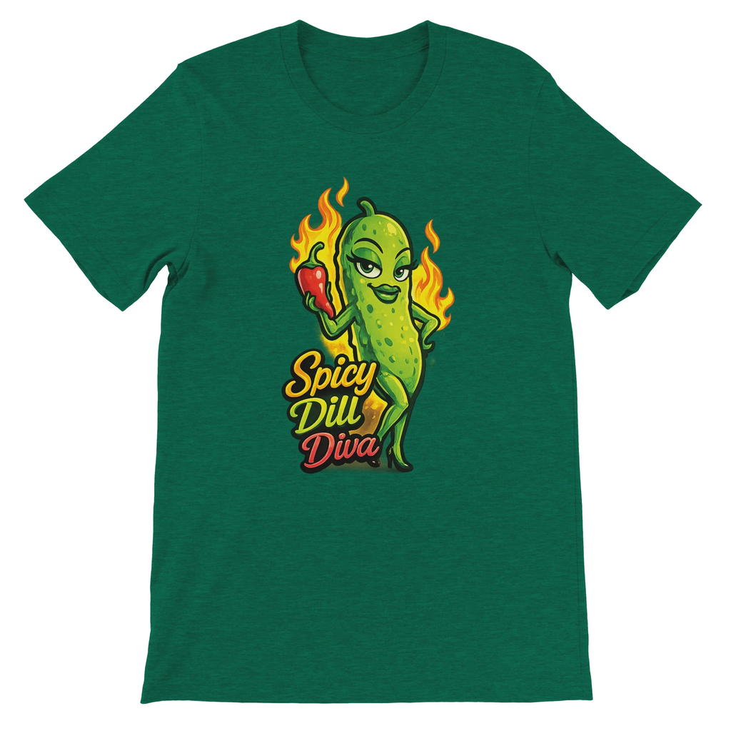 Spicy Dill Diva Pickle T-Shirt