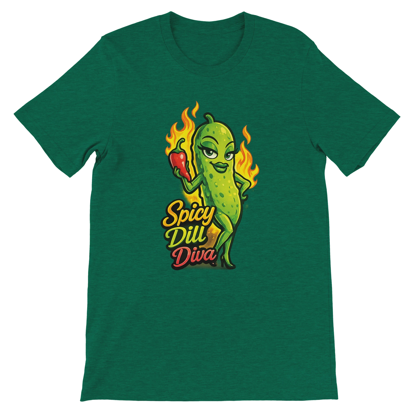 Spicy Dill Diva Pickle T-Shirt