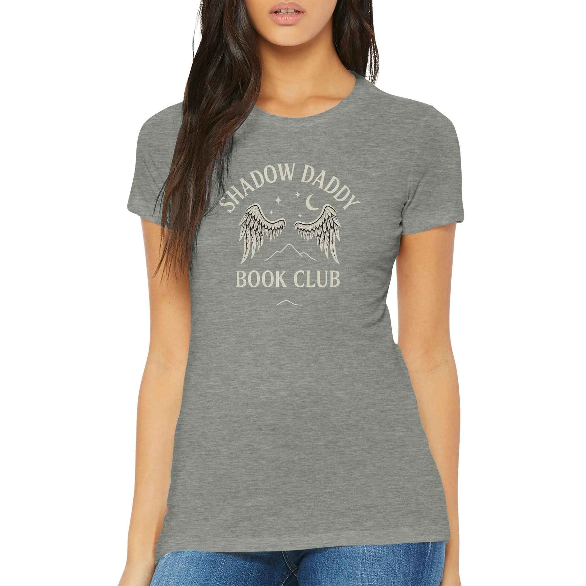 Shadow Daddy Book Club T-Shirt | Dark Romance Reader Tee | Fantasy Bookish Aesthetic Shirt