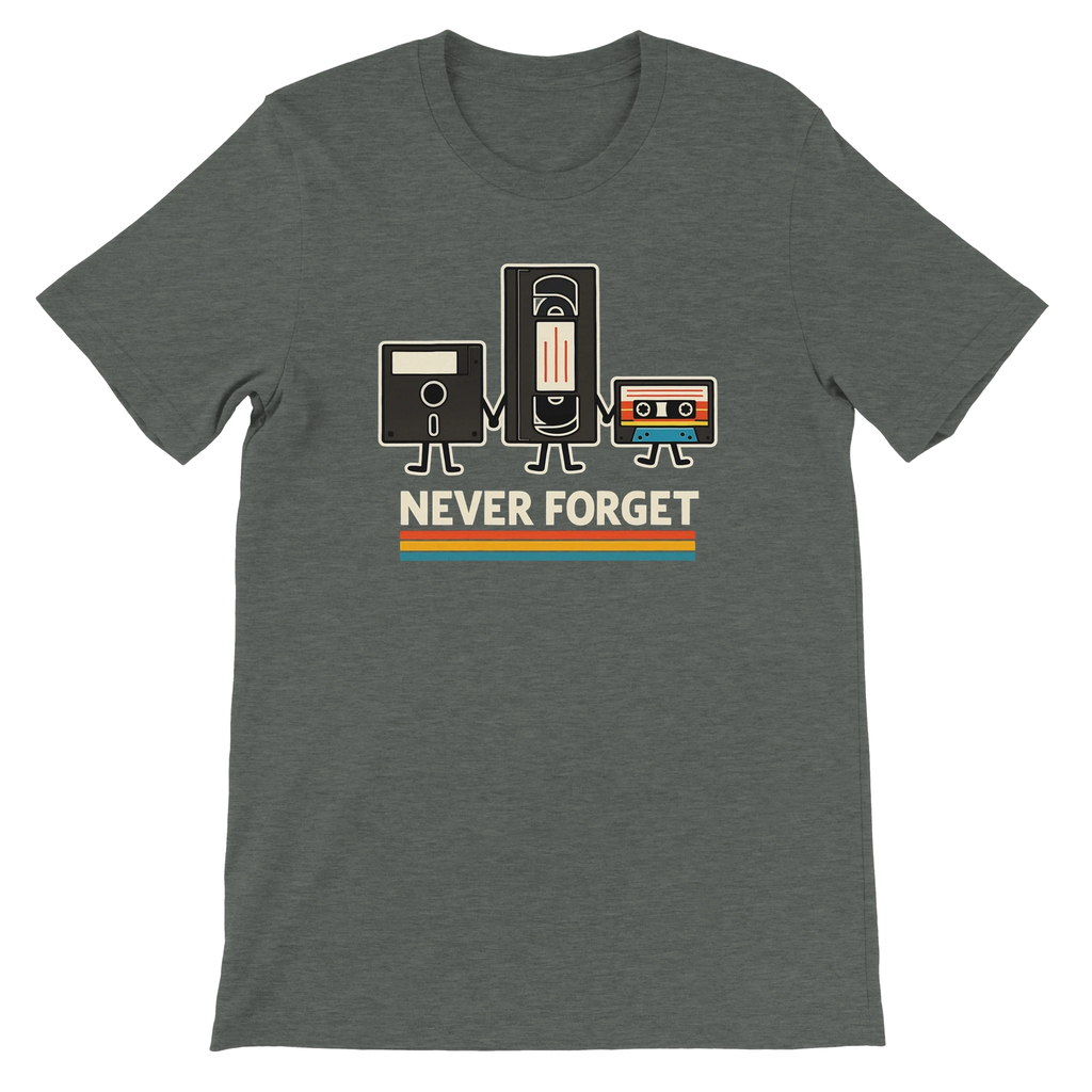 Retro Tech Squad Never Forget T-Shirt