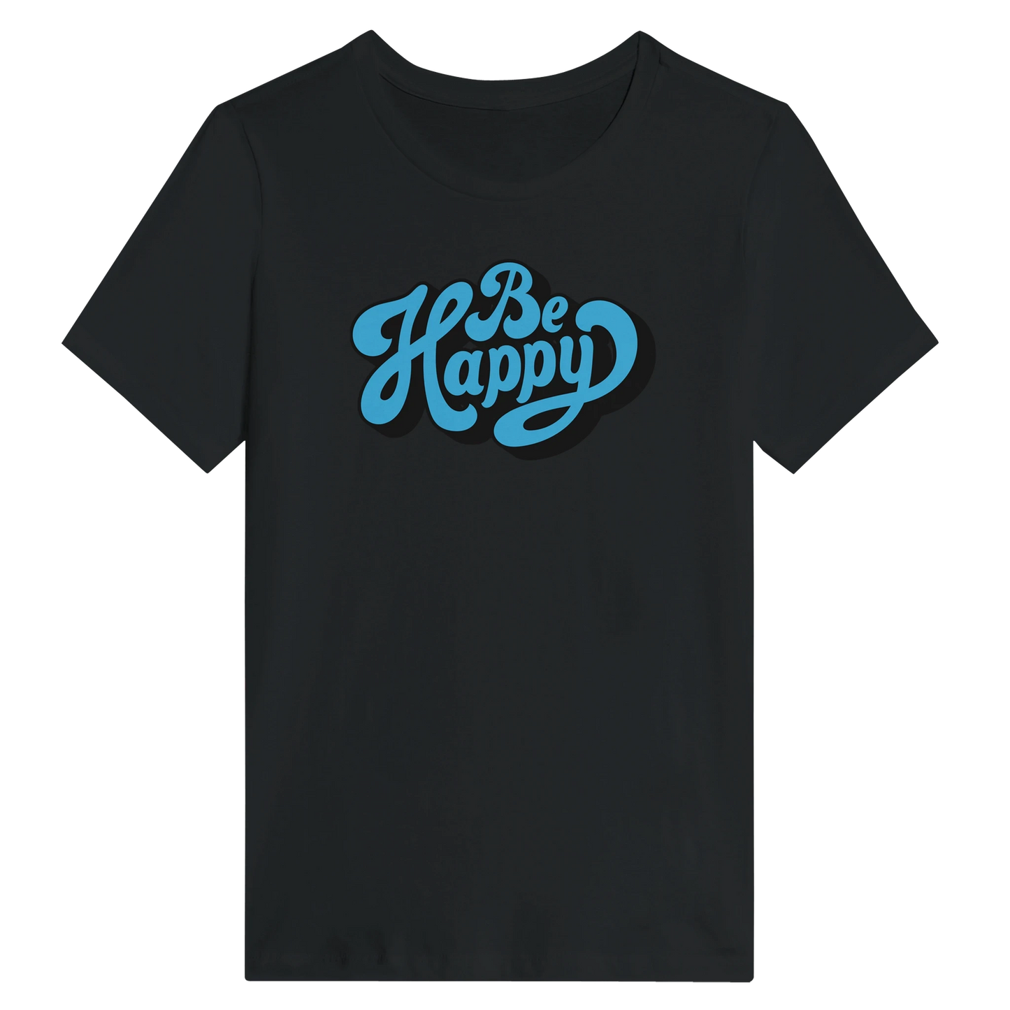 Women’s Be Happy Script T-Shirt