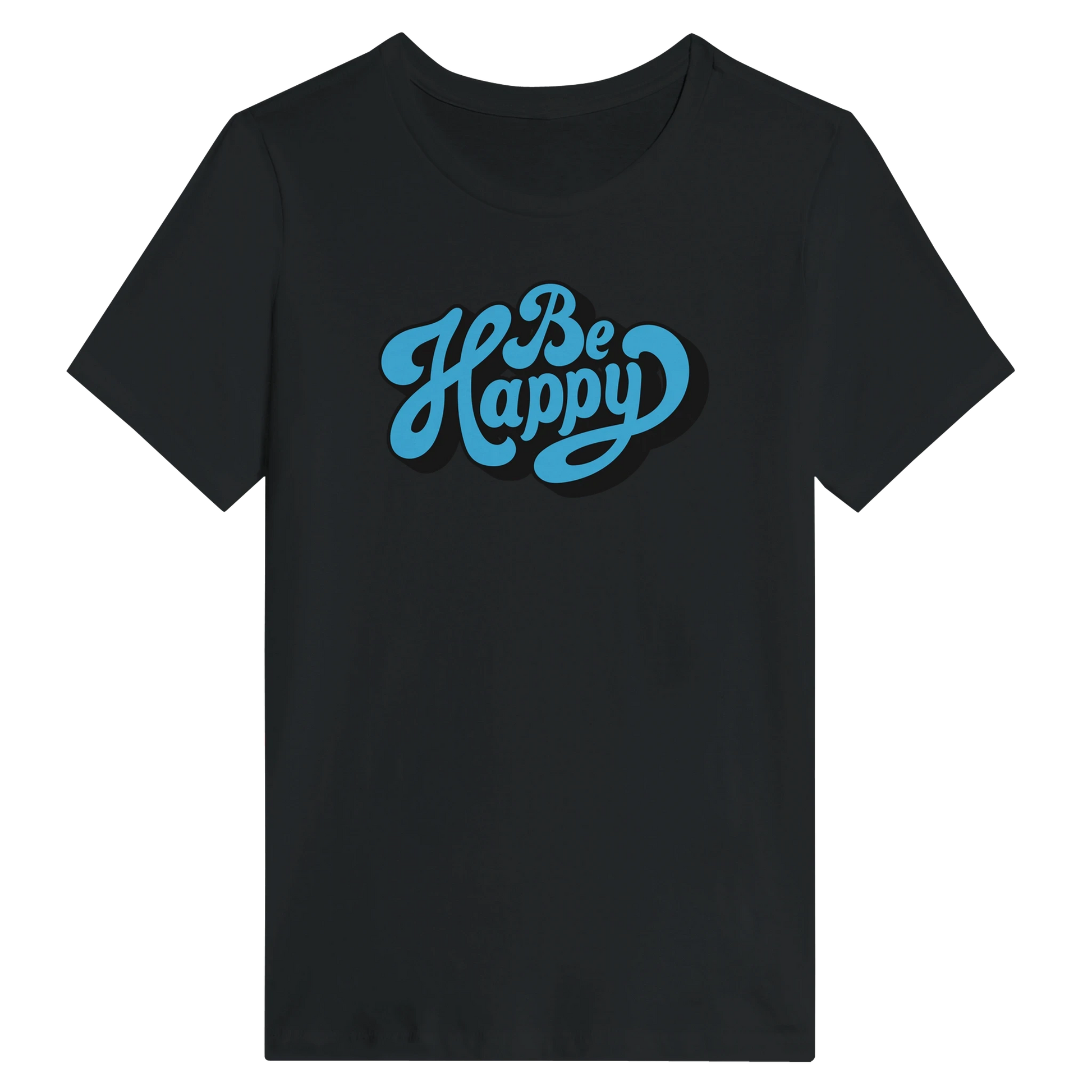Women’s Be Happy Script T-Shirt