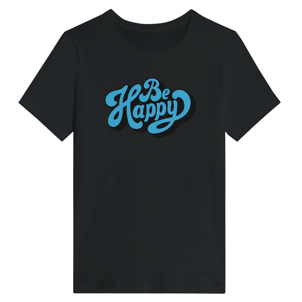Women’s Be Happy Script T-Shirt