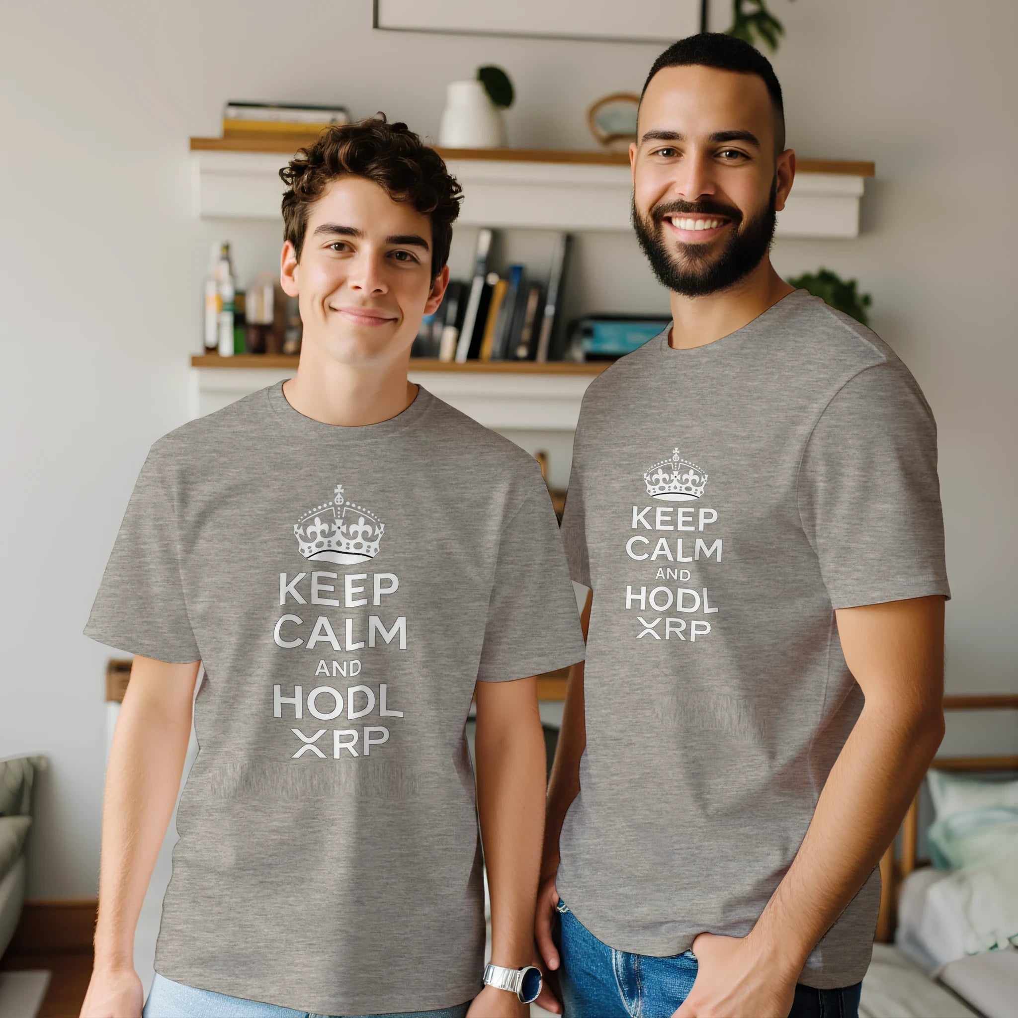 Keep Calm and HODL XRP T-Shirt