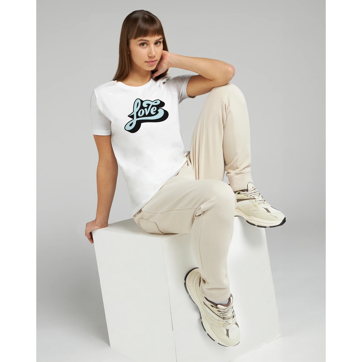 Women’s Love Script T-Shirt