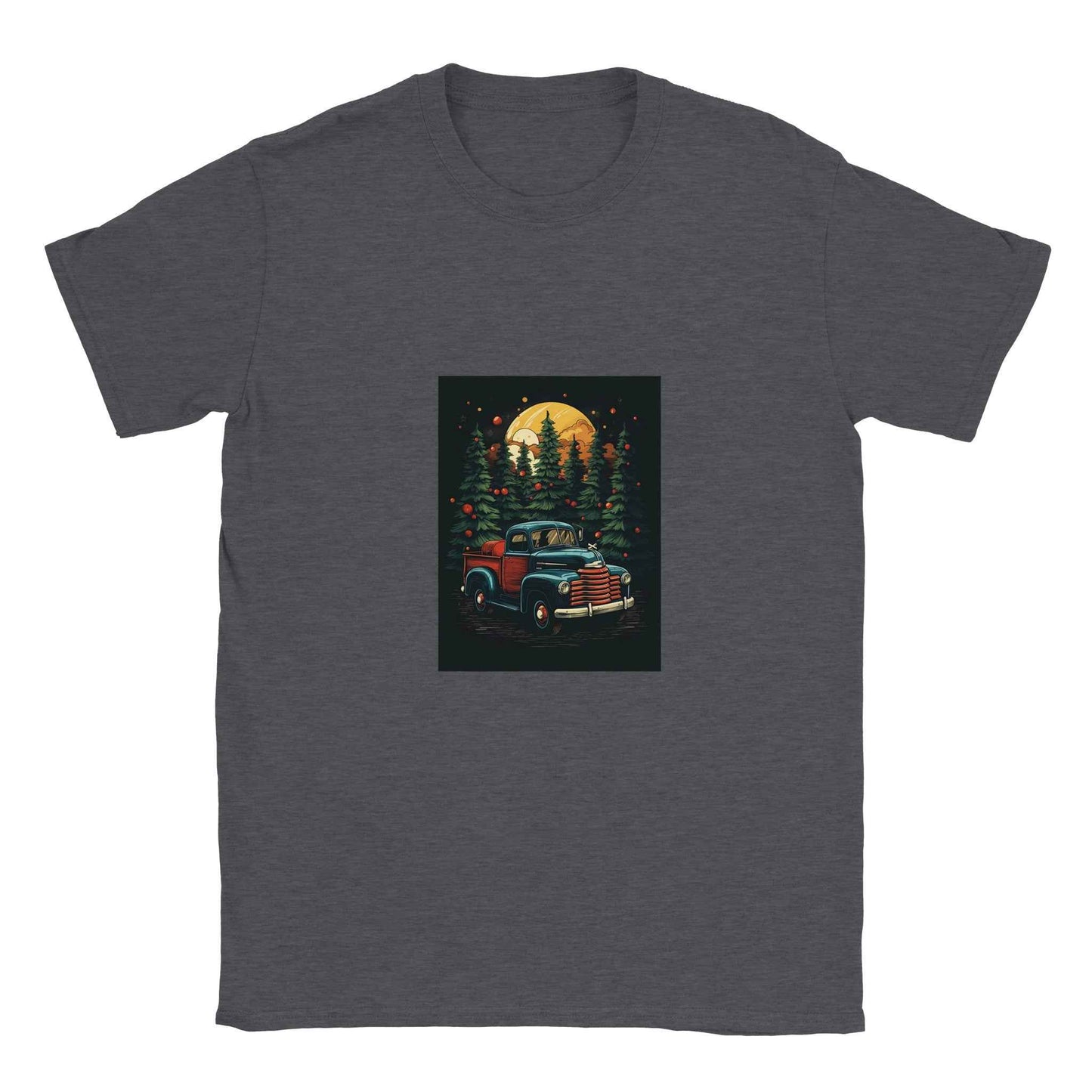 Vintage Christmas Truck Shirt – Festive Holiday Graphic Tee for Men & Women