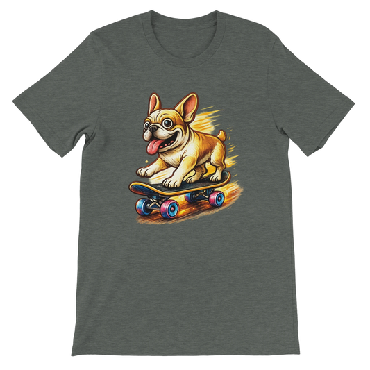 Skater Frenchie T-Shirt
