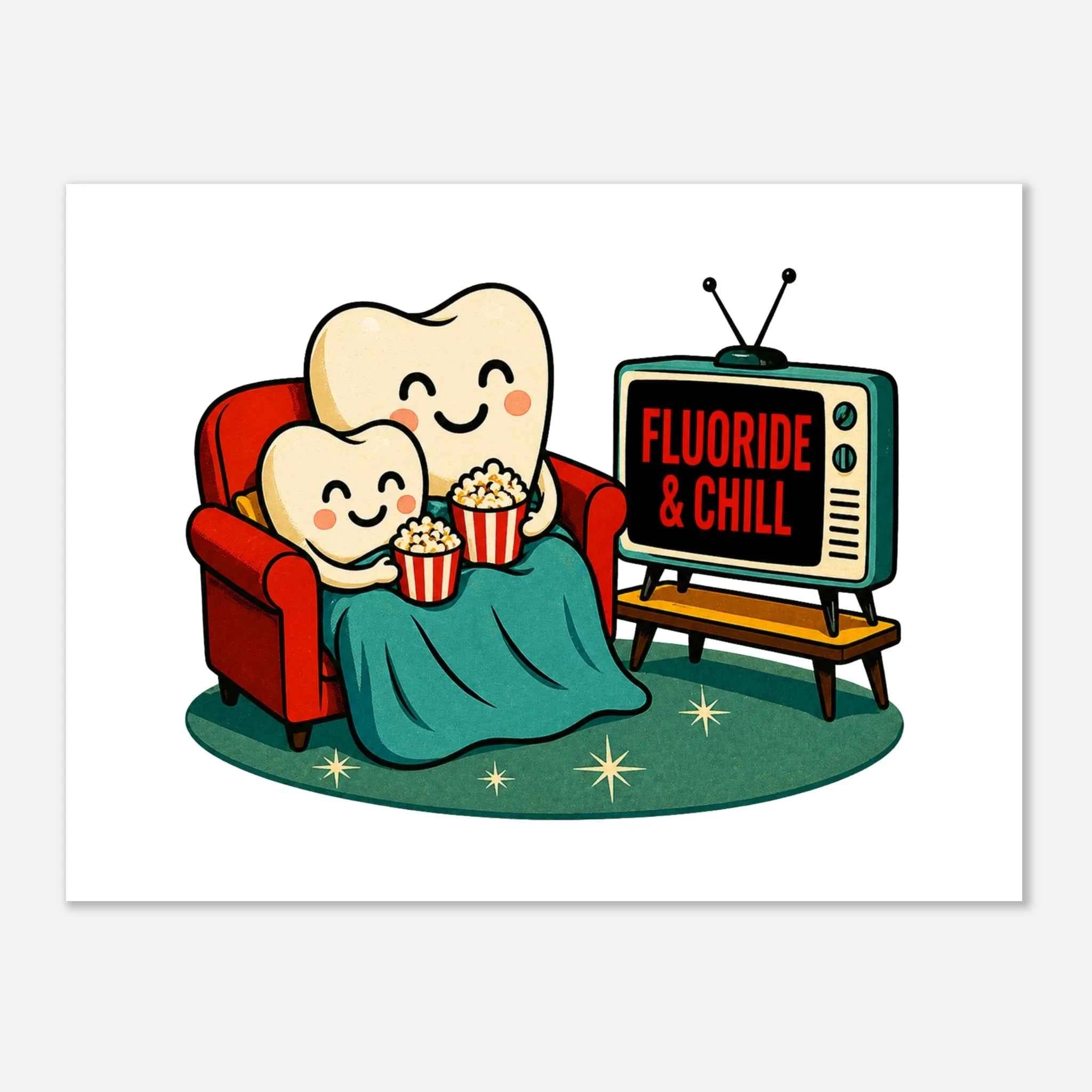 Fluoride & Chill Fine Art Poster