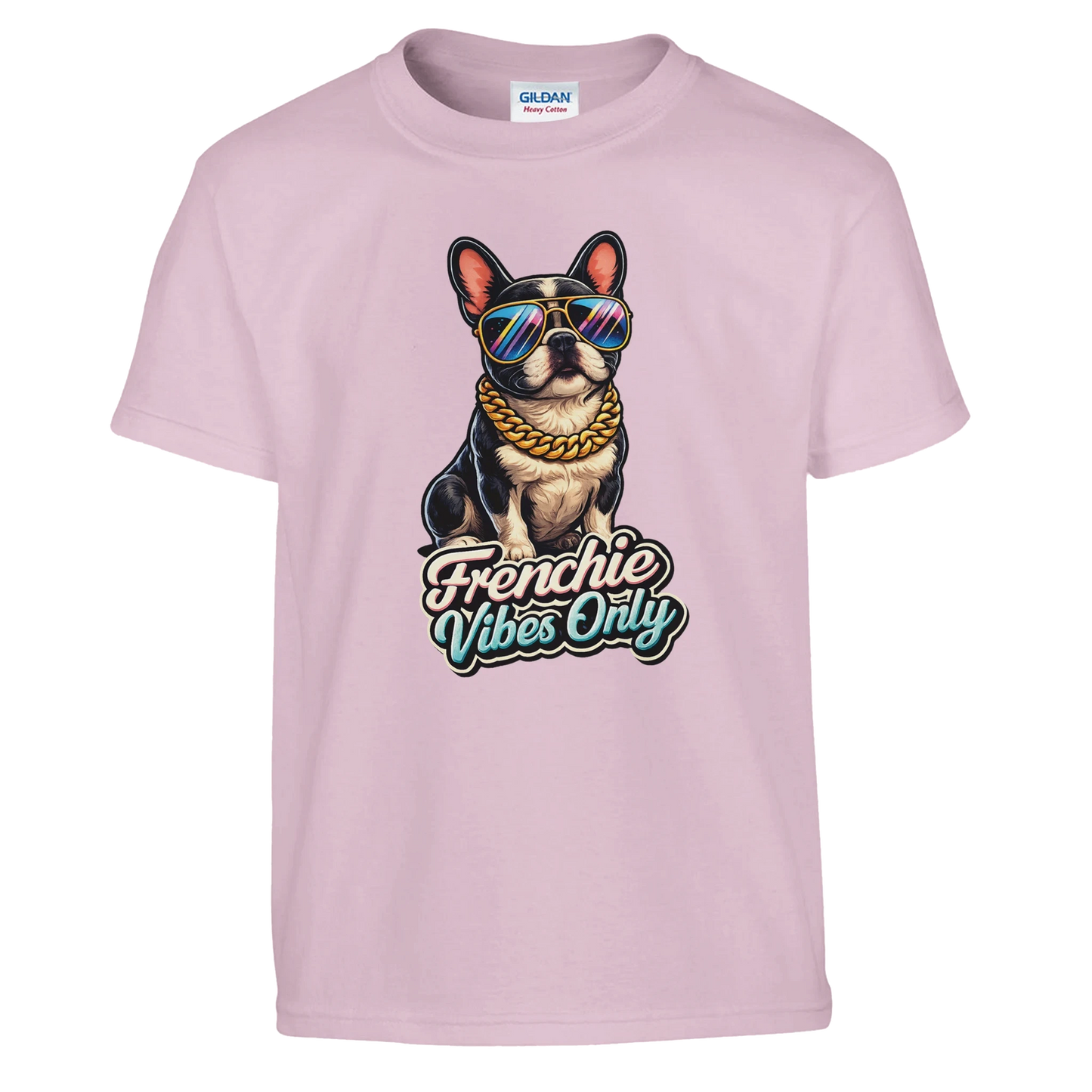 Kids Frenchie Vibes Only T-Shirt
