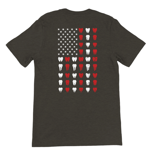 Dental Tooth Flag Personalized T-Shirt