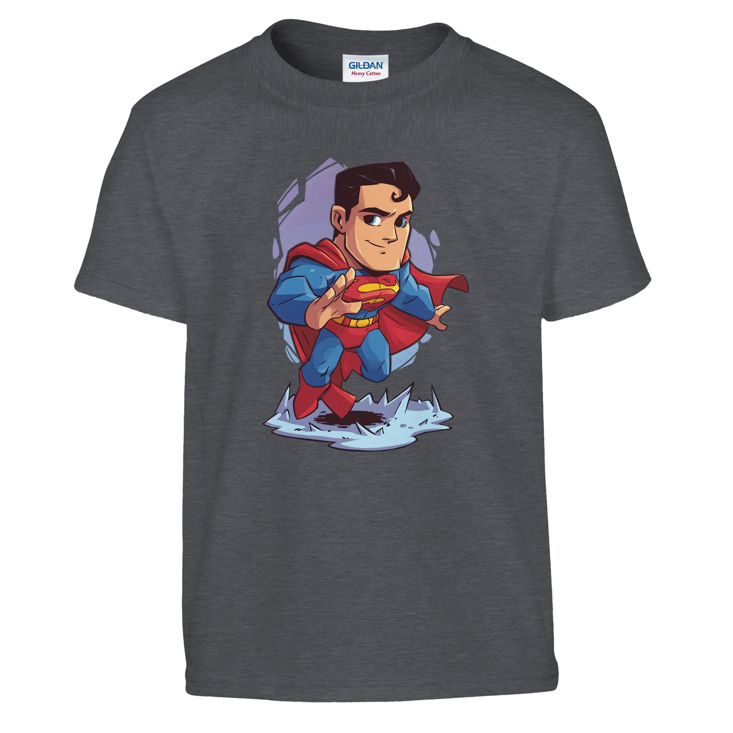 Kids Chibi Superman Inspired T-Shirt
