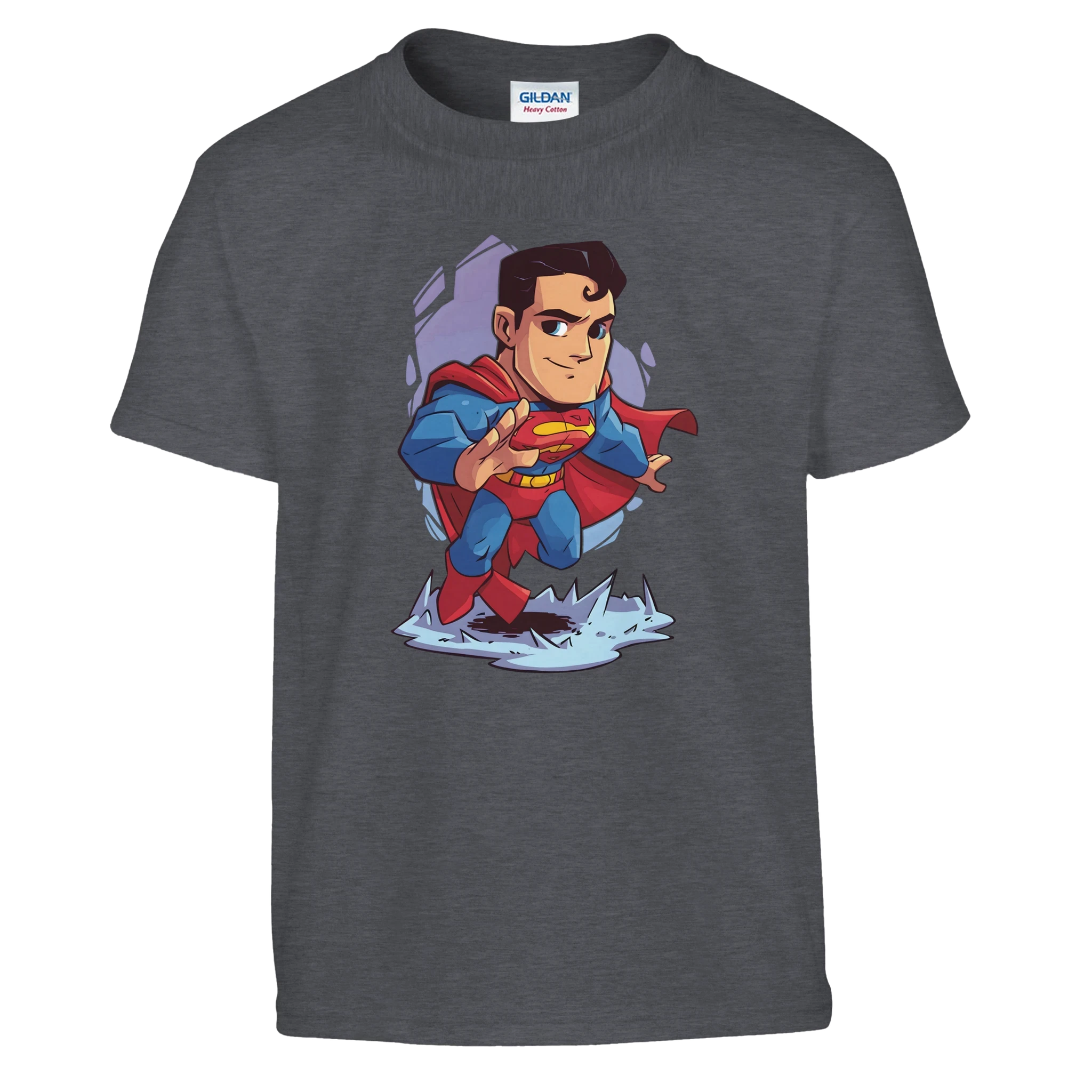 Kids Chibi Superman Inspired T-Shirt