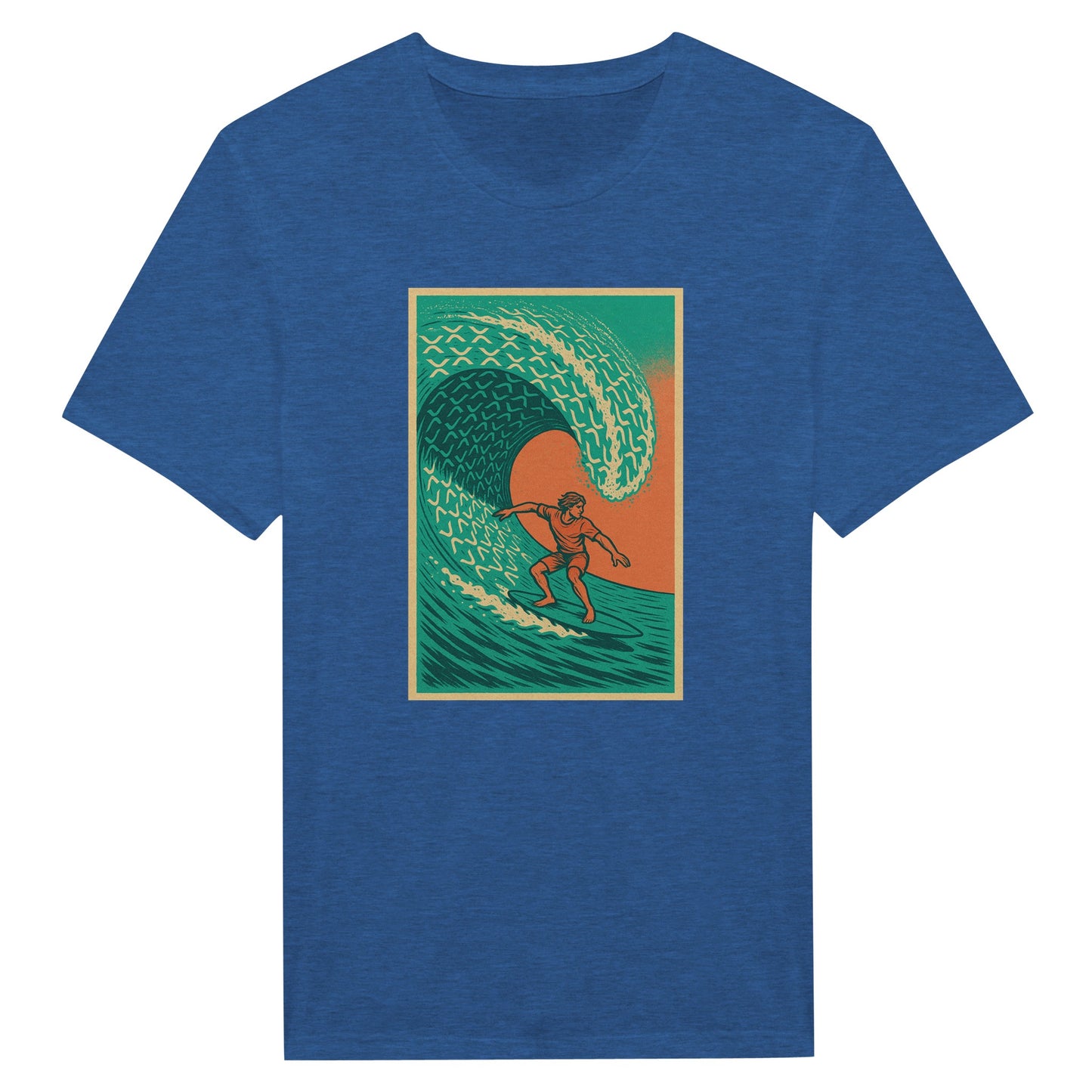 XRP Wave Shirt – Retro Surf Crypto Beach Tee - F4 Custom Prints