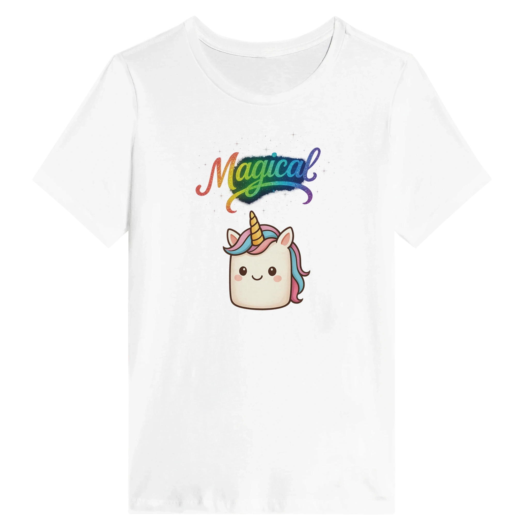 Women’s Magical Unicorn Rainbow T-Shirt