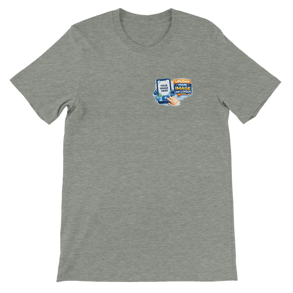 Custom Logo T-Shirt – Front & Back Print