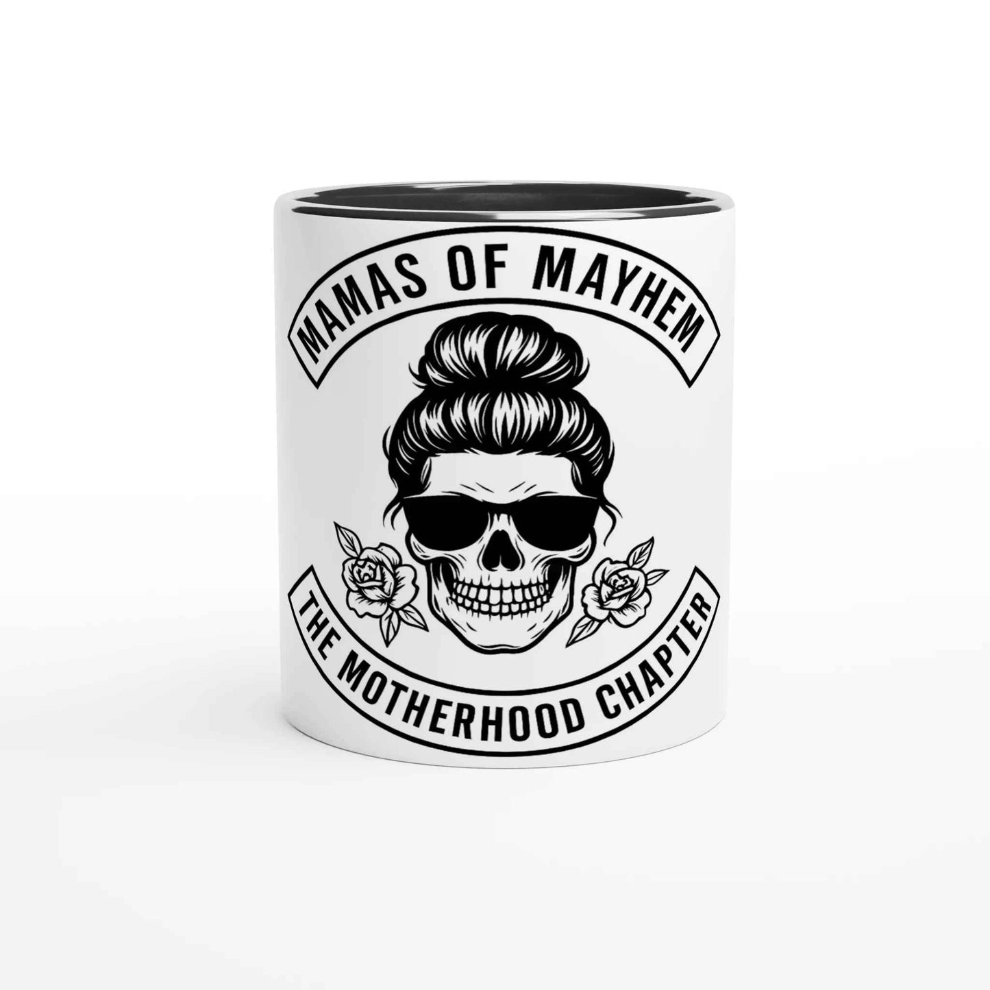 Mamas of Mayhem MC 11oz Coffee Mug with Color Inside