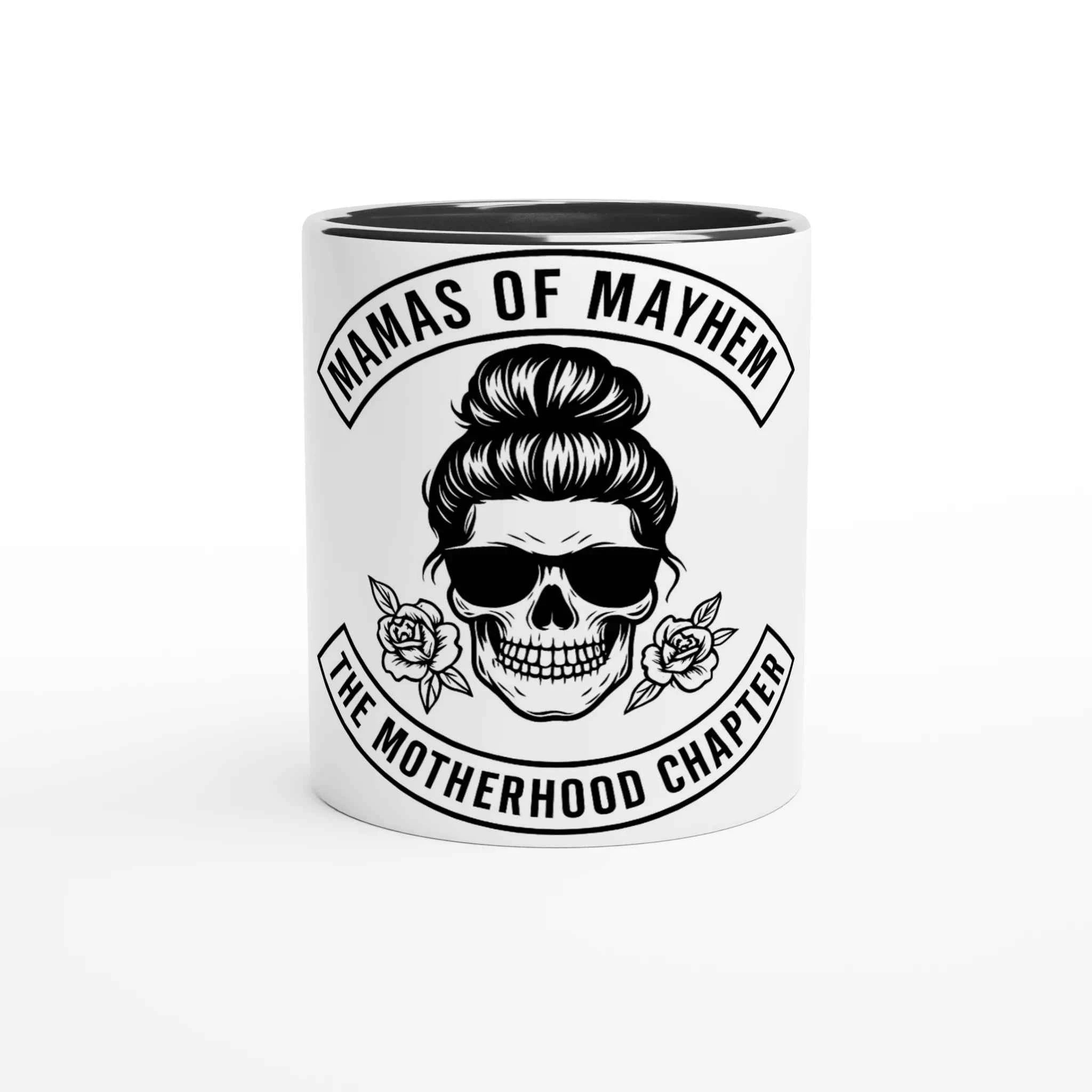 Mamas of Mayhem MC 11oz Coffee Mug with Color Inside