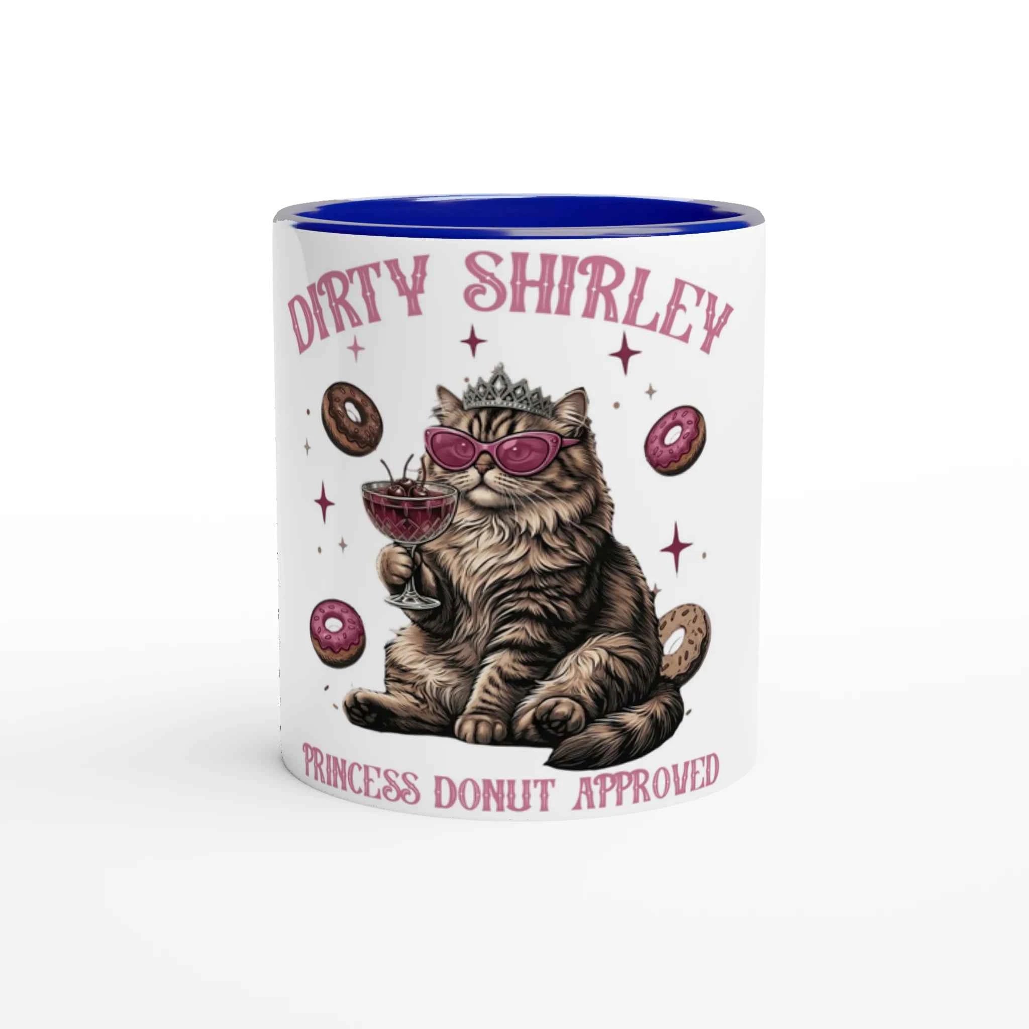 Dirty Shirley 11oz Coffee Mug with Color Inside