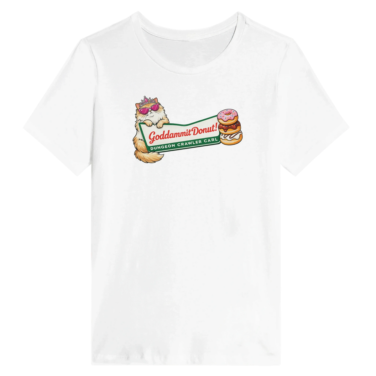 Women’s Goddammit Donut Dungeon Crawler Carl T-Shirt