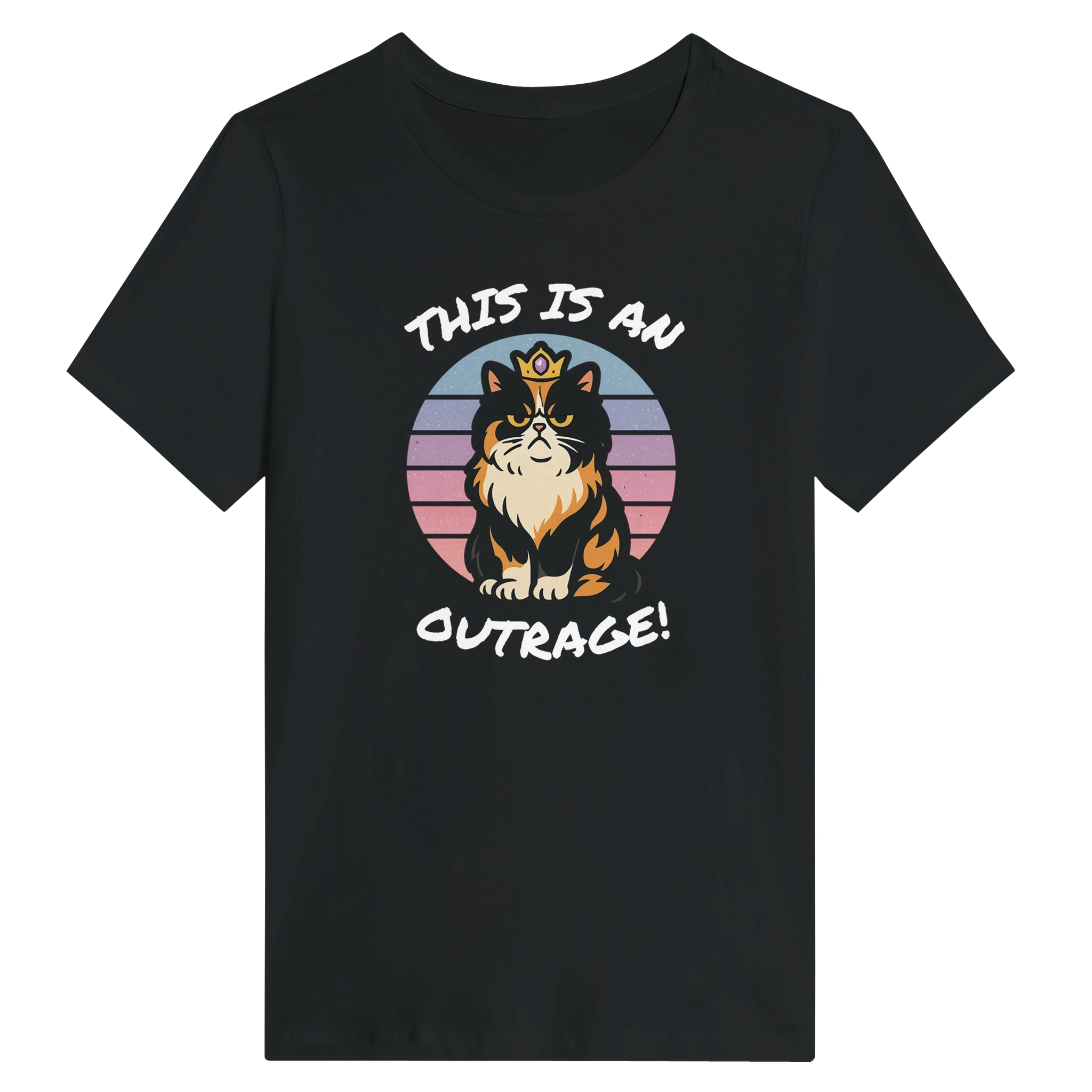 Women’s Princess Donut “This Is an Outrage” T-Shirt