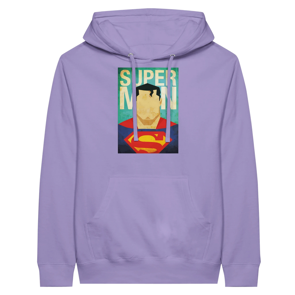 Retro Superman Inspired Hoodie