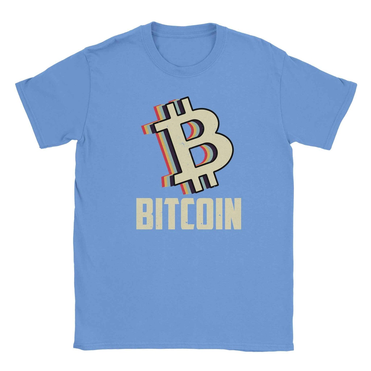 Bitcoin Cryptocurrency T-Shirt – Retro Vibe BTC Design