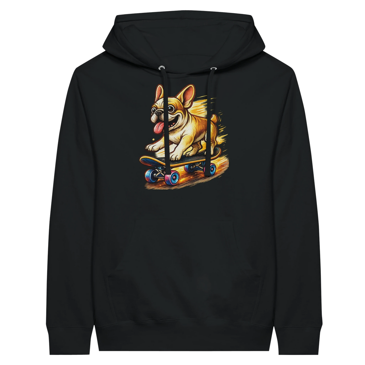 Skater Frenchie Hoodie