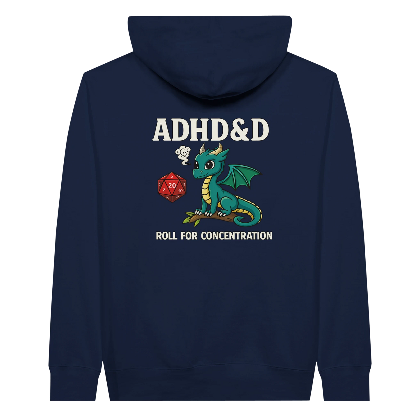 ADHD&D Roll for Concentration Hoodie