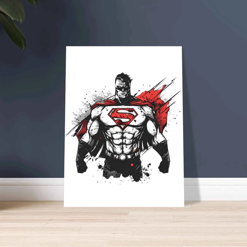 Shadow Superman Fine Art Poster